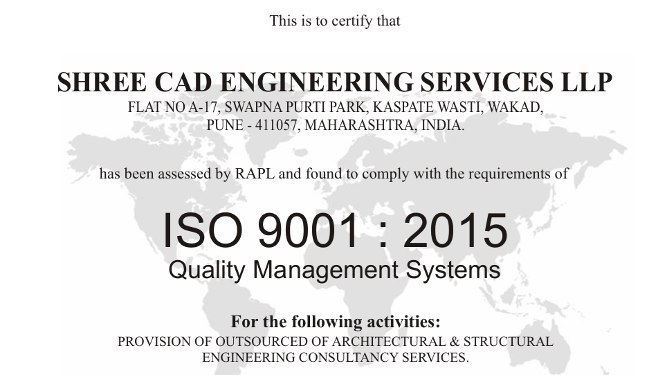 ISO Certificate